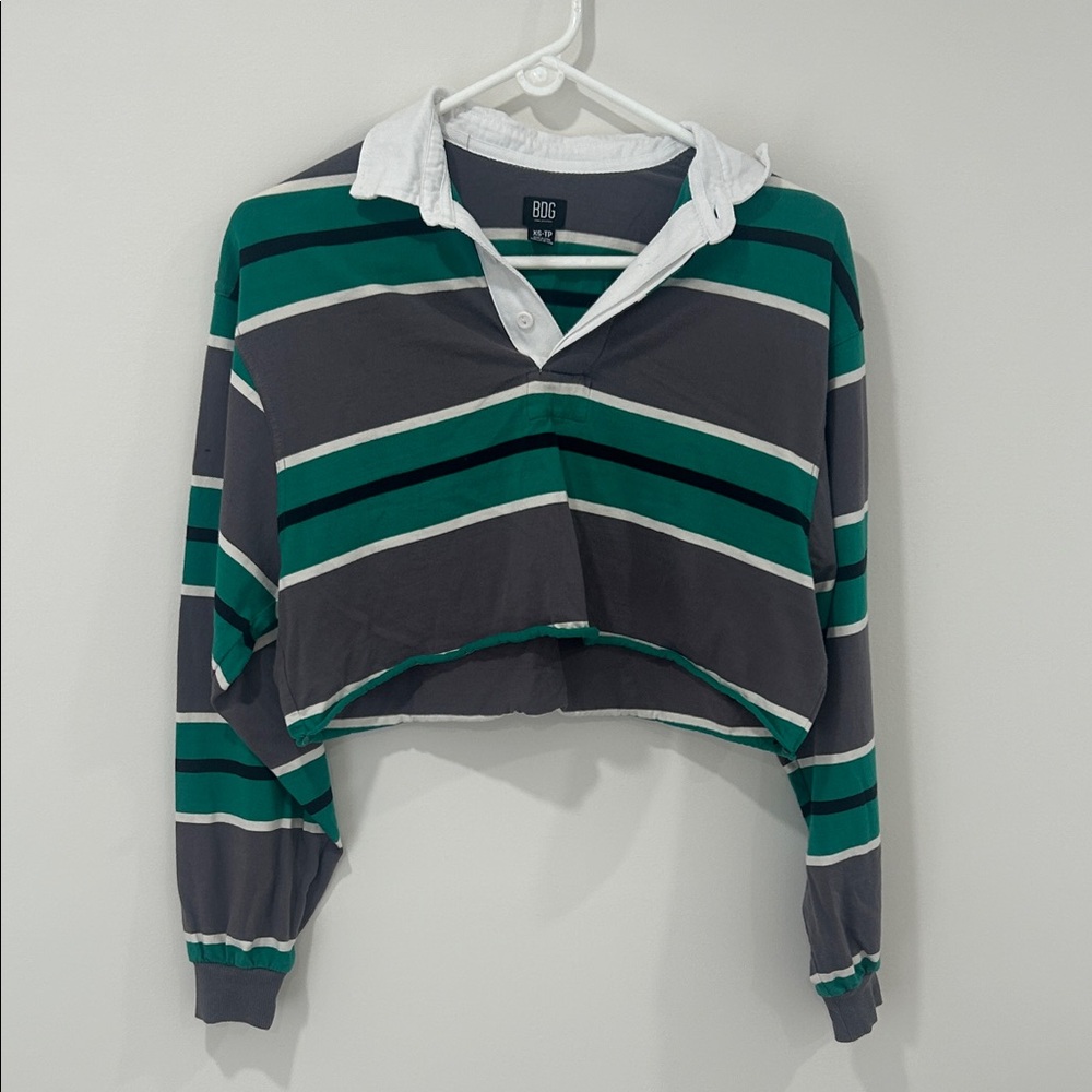 Striped Crop Top